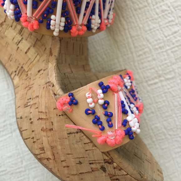 Rebecca Taylor | Isabela Beaded Wedge - Picture 9 of 9